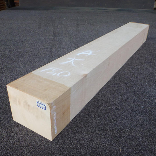 彫刻材 天然木曽檜 柾目盤 ラフ材 L1025×T105×W125mm 1025105125 Aグレード