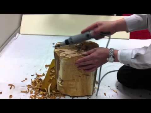 電動彫刻機 ハンドクラフト・スタンダード 木彫刻 盆栽製作 振動タイプ 